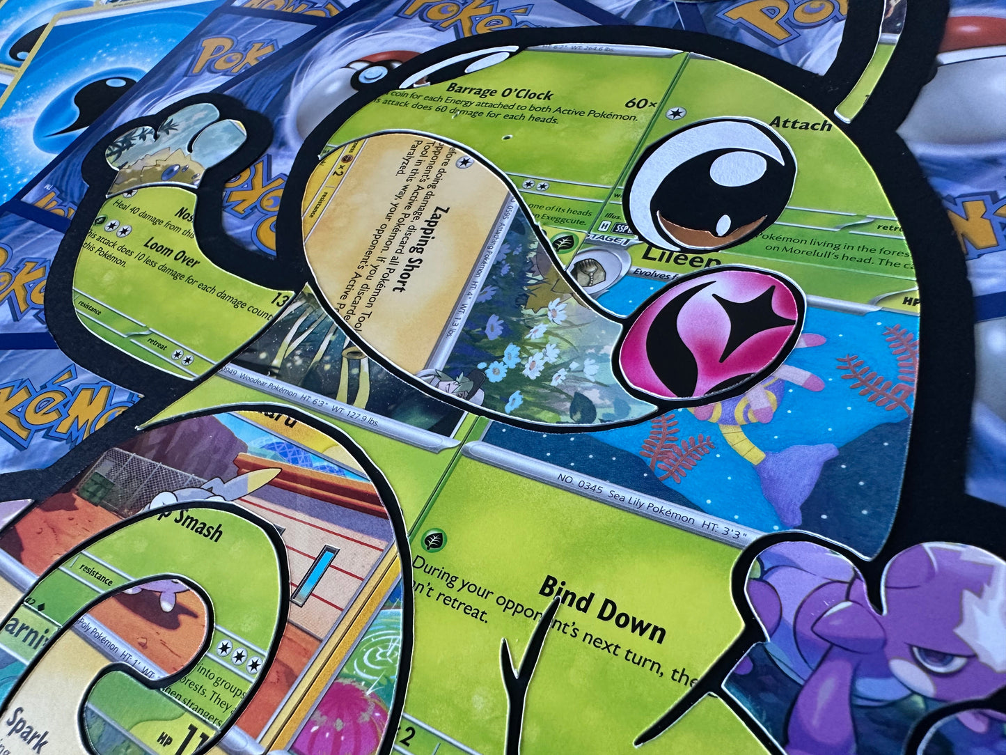 #186 POLITOED Pokémon Card Cut Art