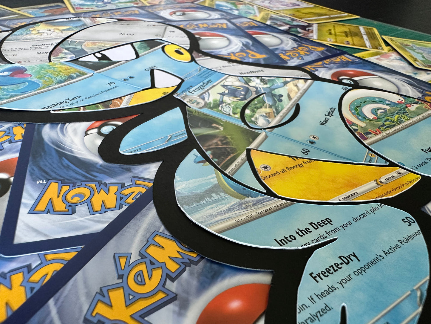 #371 BAGON Pokémon Card Cut Art