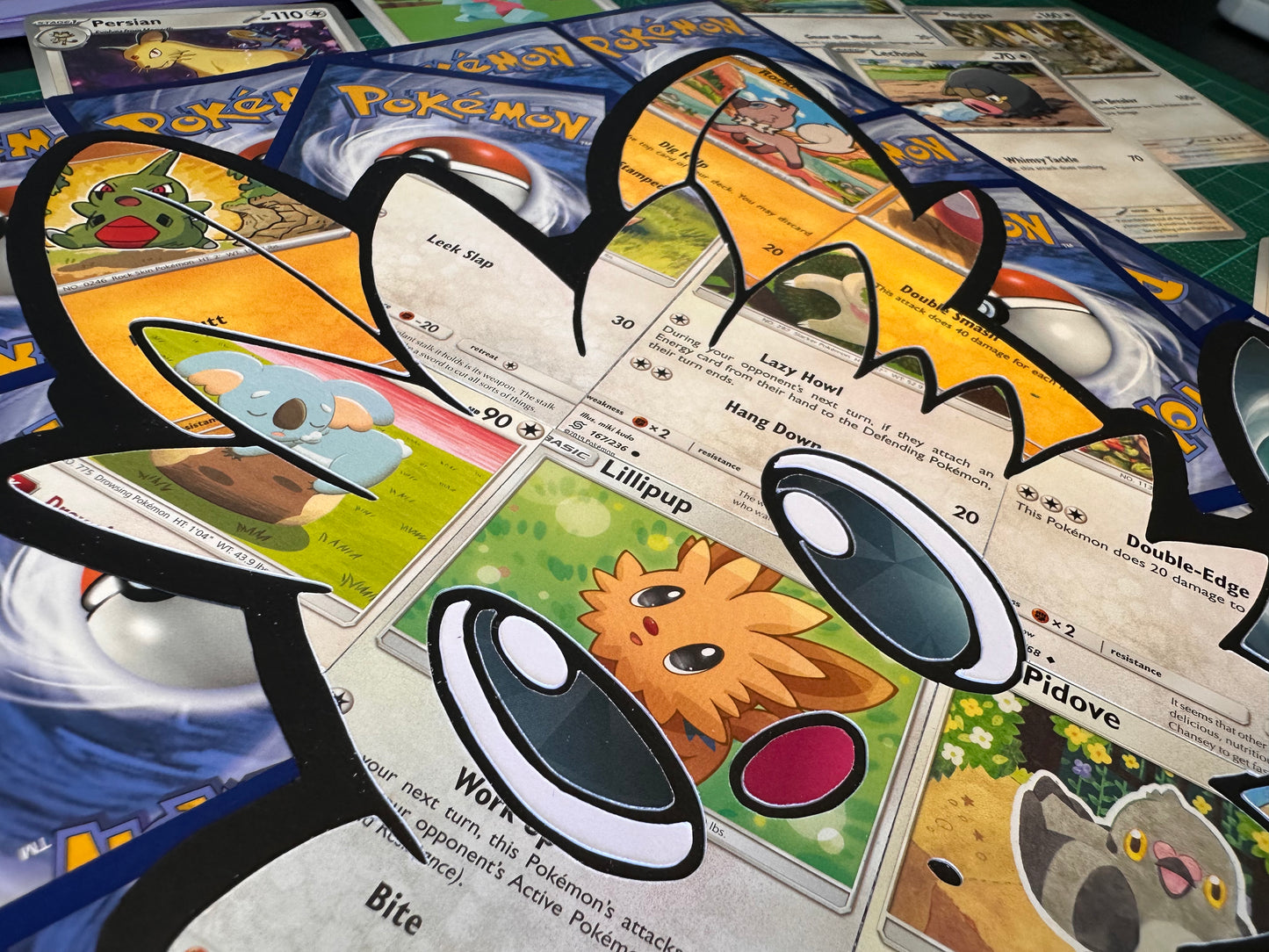 #506 LILLIPUP Pokémon Card Cut Art