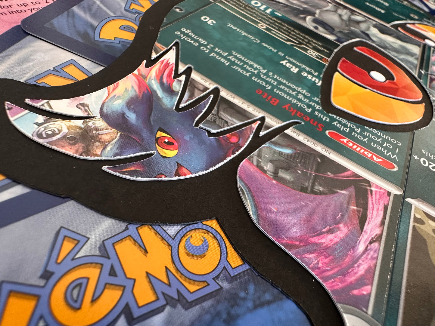 #200 MISDREAVUS Pokémon Card Cut Art