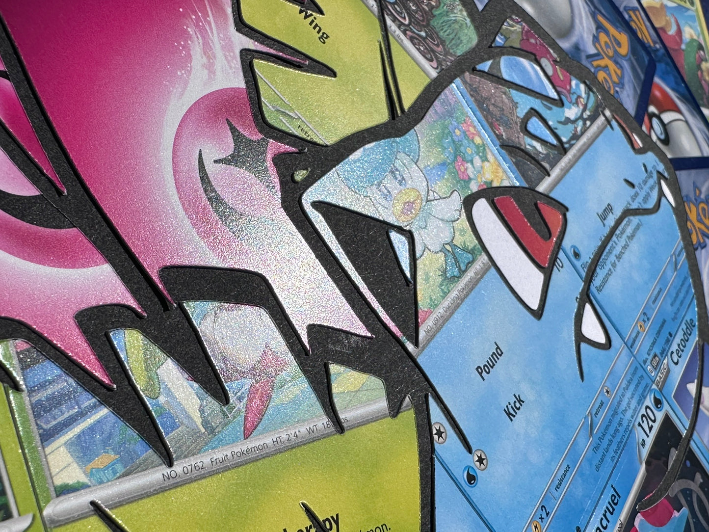 #002 IVYSAUR Pokémon Card Cut Art