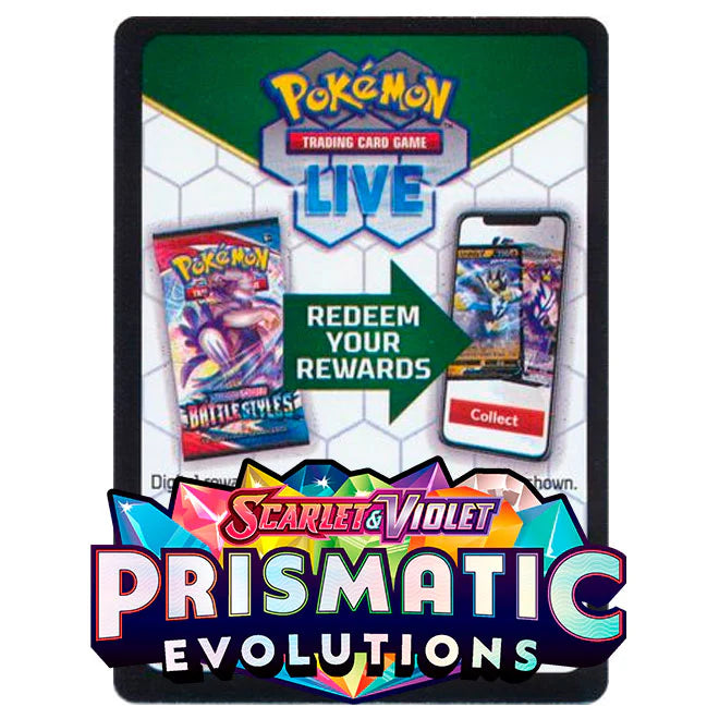 Pokemon TCG Live Codes x 10: Scarlet & Violet - Prismatic Evolutions