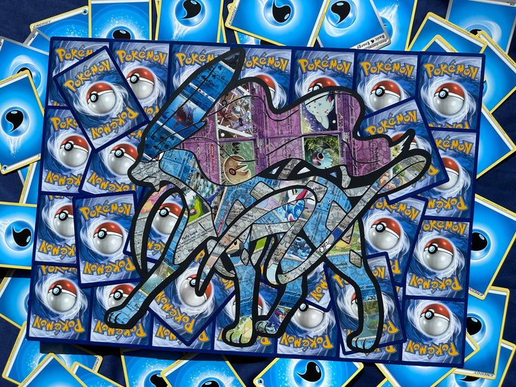 A3 Pokmon Holographic Card Cut Art Runic Cards A3 Pokmon Holographic Card Cut Art Runic Cards
