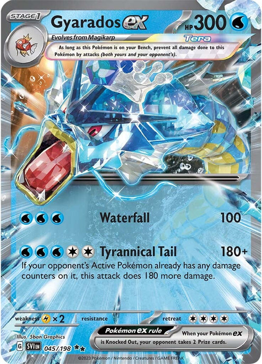 Gyarados ex (045/198) Scarlet & Violet: Base Set