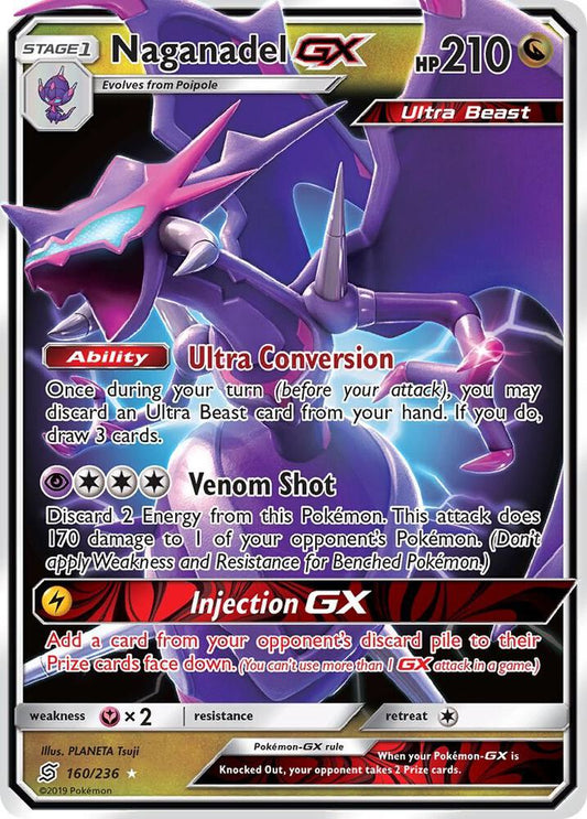 Naganadel GX (160/236) Sun & Moon: Unified Minds