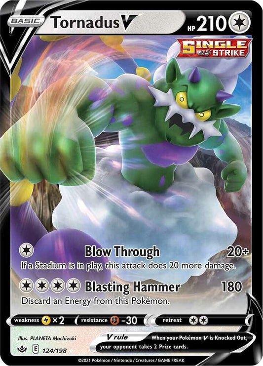 Tornadus V (124/198) Sword & Shield: Chilling Reign