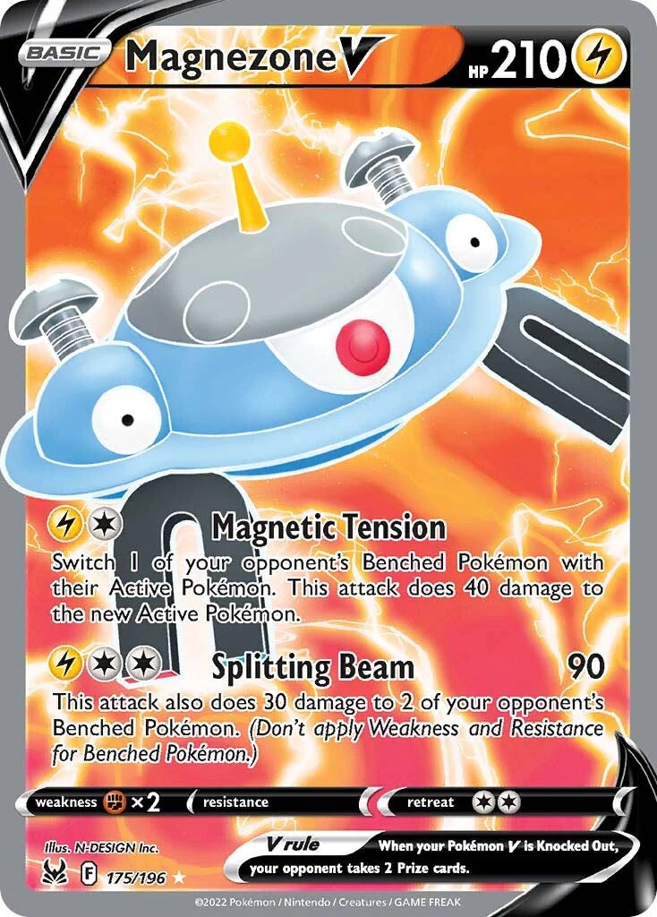 Magnezone V (175/196) Sword & Shield: Lost Origin