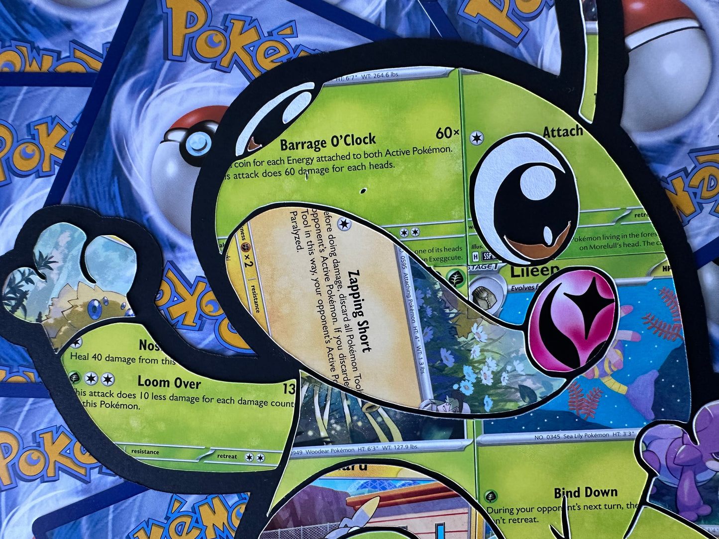 #186 POLITOED Pokémon Card Cut Art