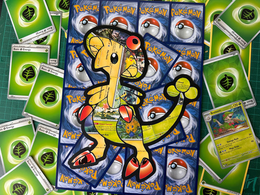 #286 BRELOOM Pokémon Card Cut Art