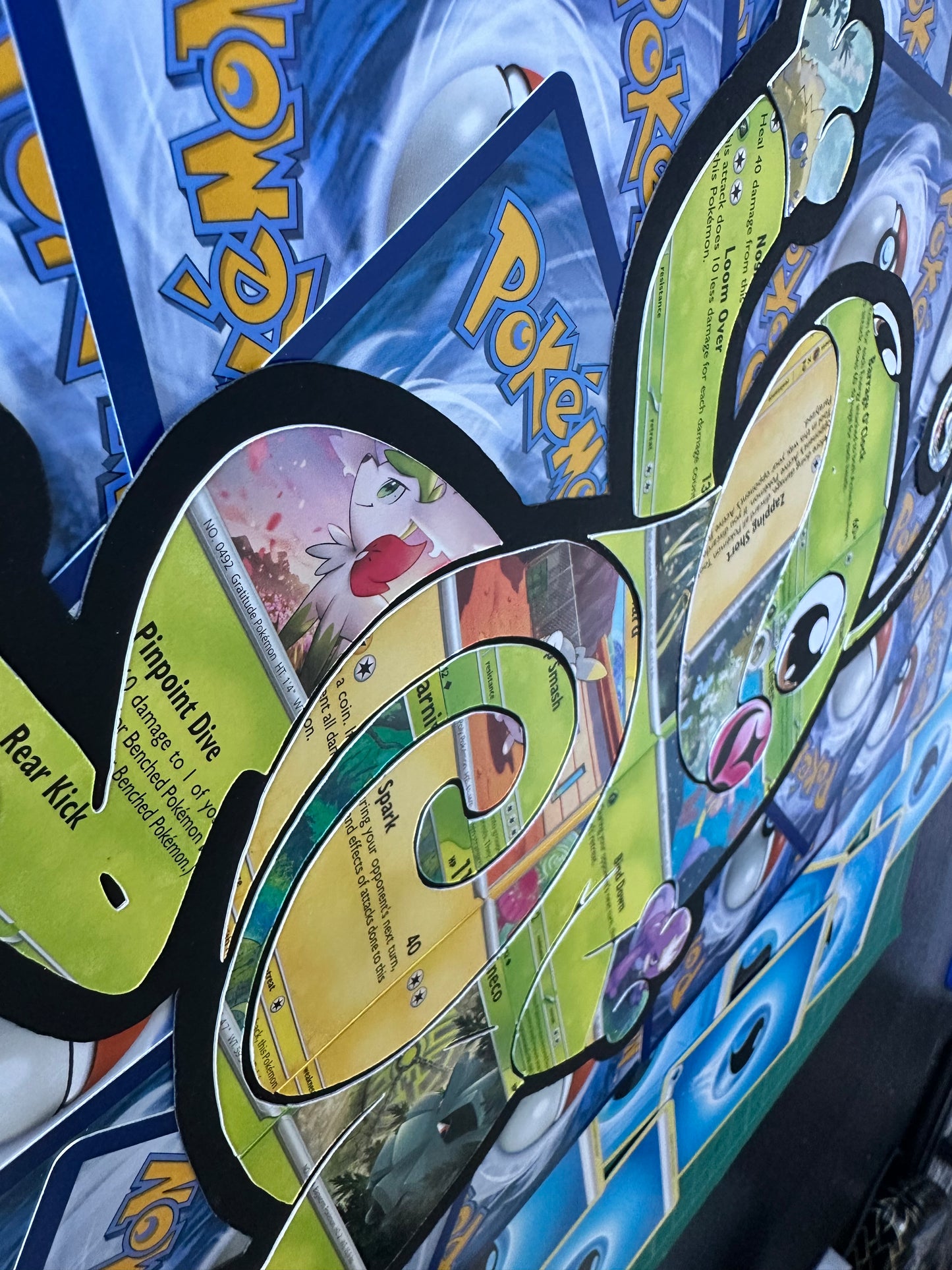 #186 POLITOED Pokémon Card Cut Art