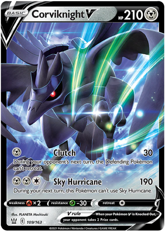 Corviknight V (109/163) Sword & Shield: Battle Styles