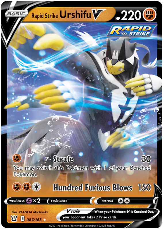 Rapid Strike Urshifu V (087/163) Sword & Shield: Battle Styles