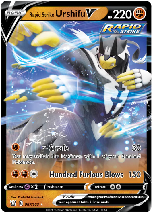 Rapid Strike Urshifu V (087/163) Sword & Shield: Battle Styles