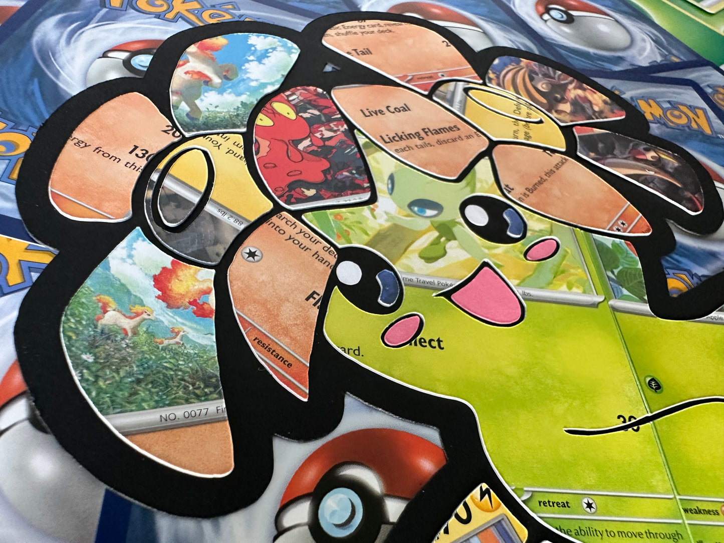 #182 BELLOSSOM Pokémon Card Cut Art