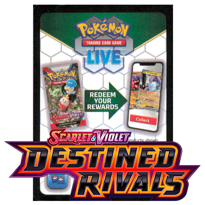 Pokemon TCG Live Codes x 10: Scarlet & Violet - Destined Rivals