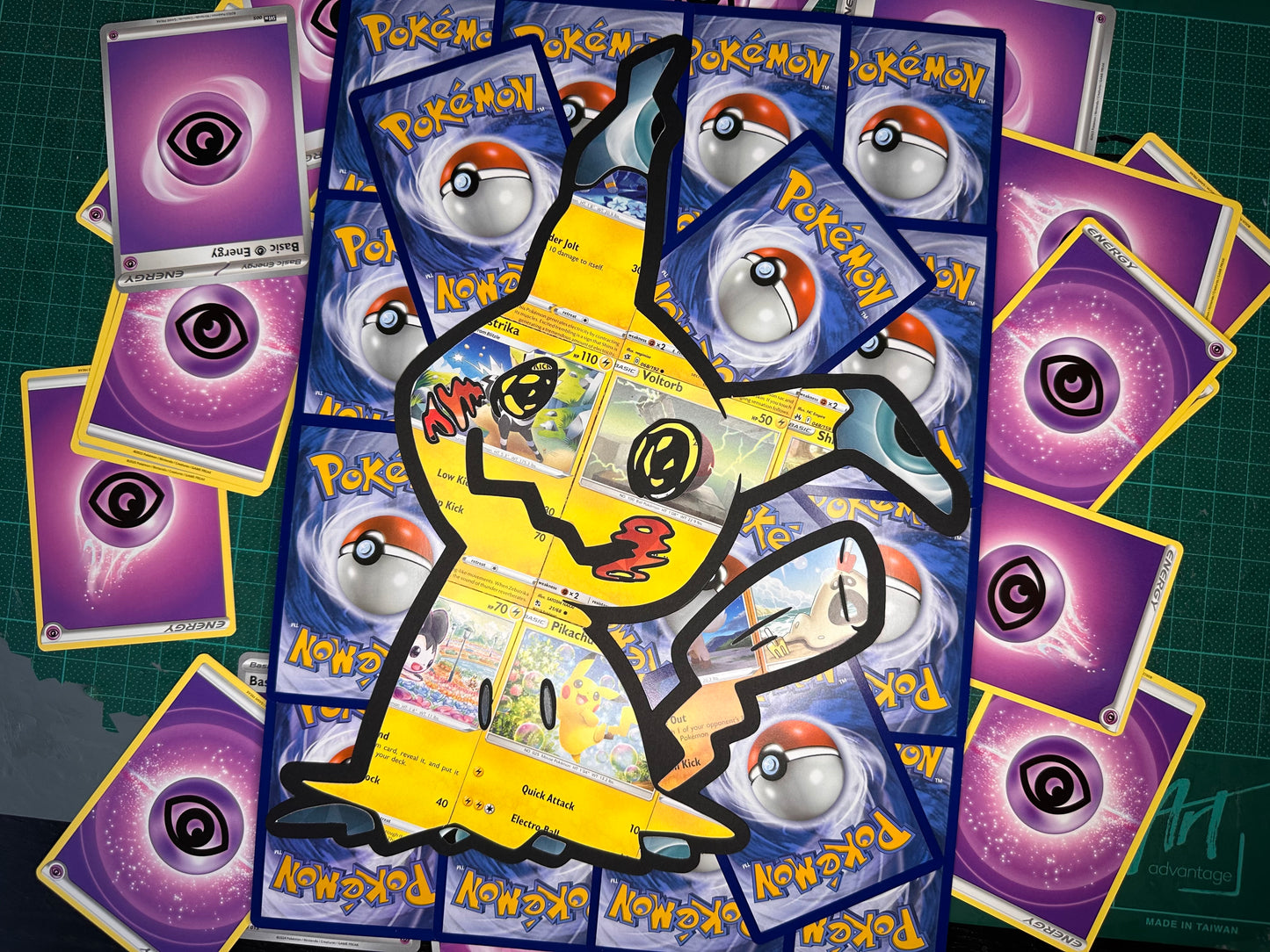 #778 MIMIKYU Pokémon Card Cut Art