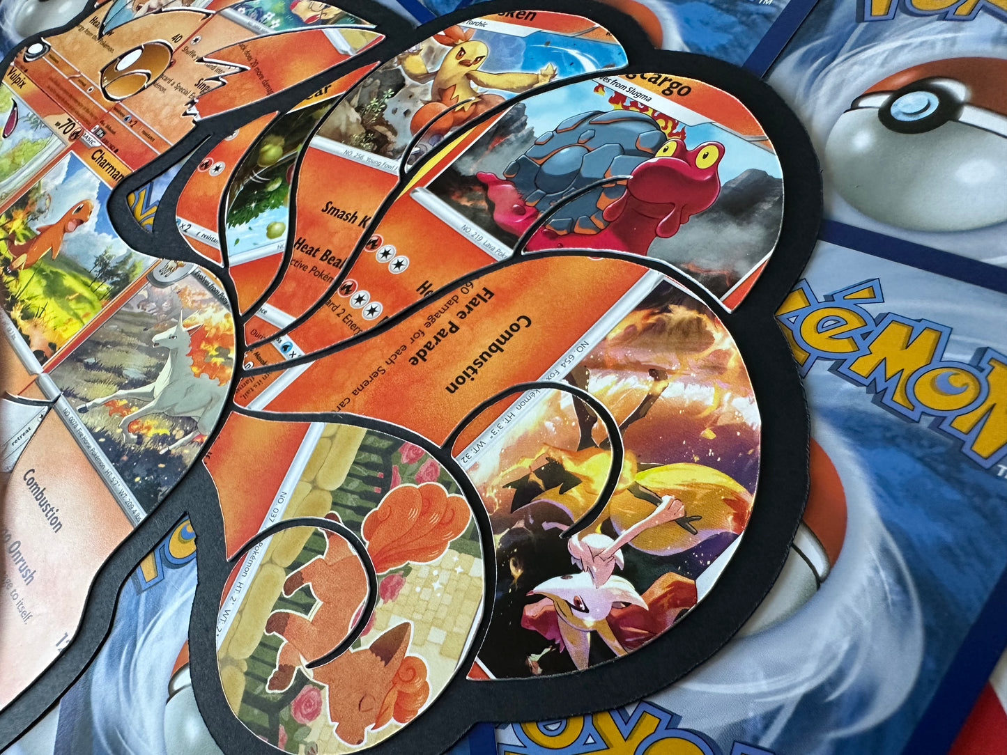 #037 VULPIX Pokémon Card Cut Art