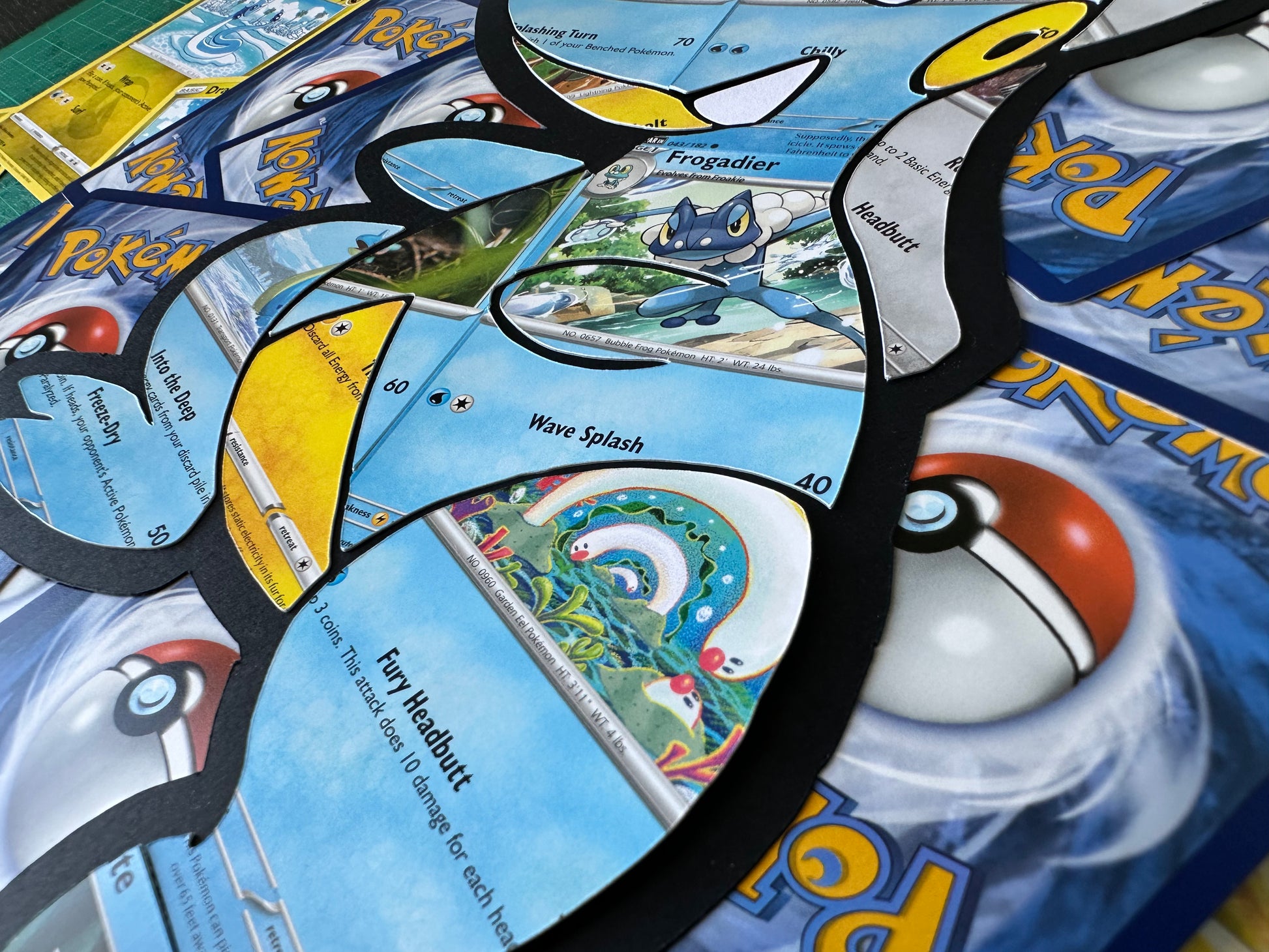 pokemon bagon card 371 BAGON Pokémon Card Cut Art – Runic Cards