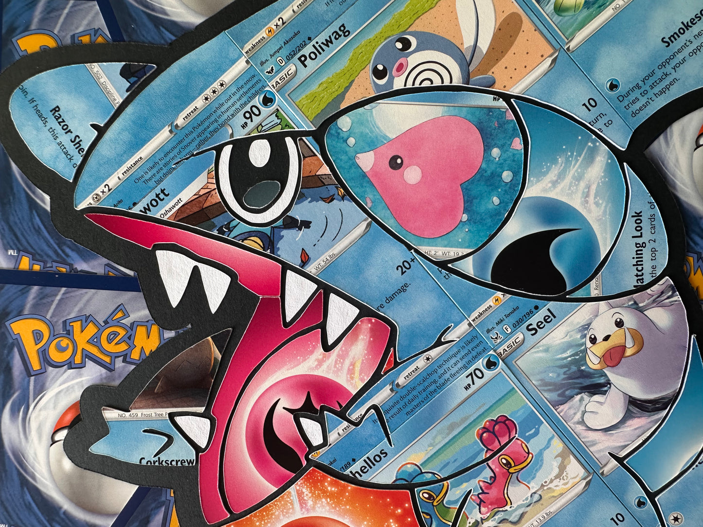 #443 GIBLE Pokémon Card Cut Art