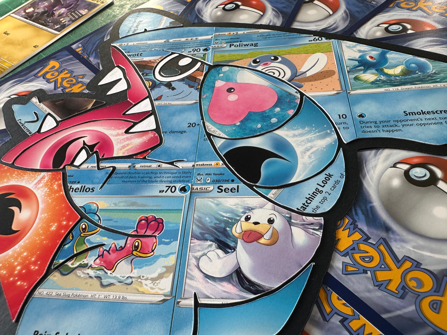 #443 GIBLE Pokémon Card Cut Art