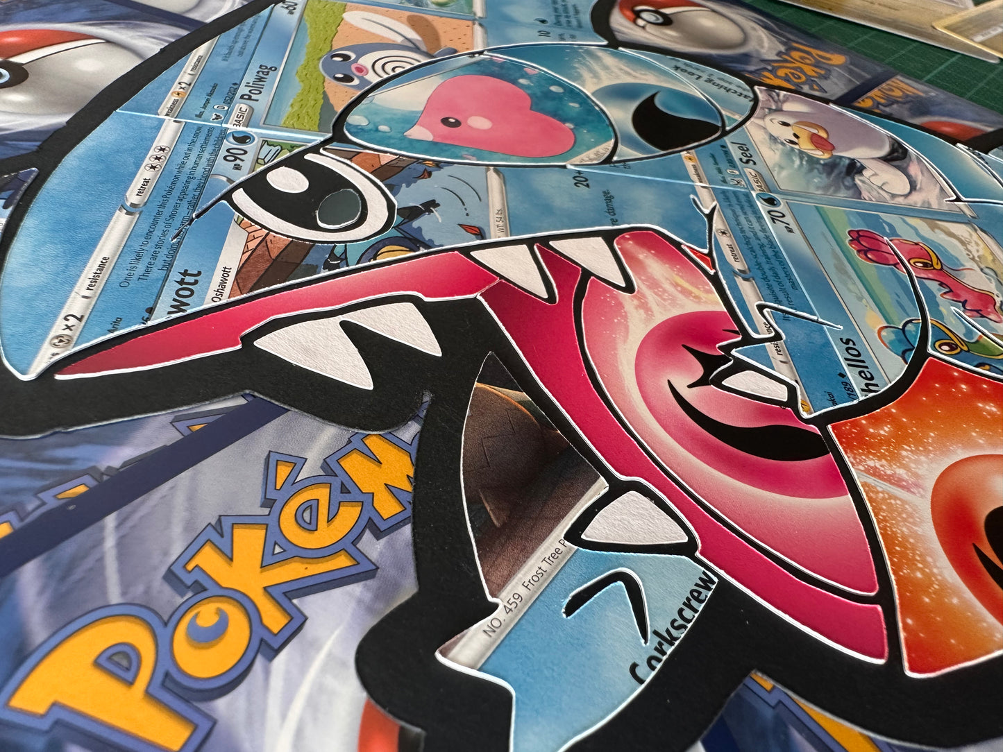 #443 GIBLE Pokémon Card Cut Art