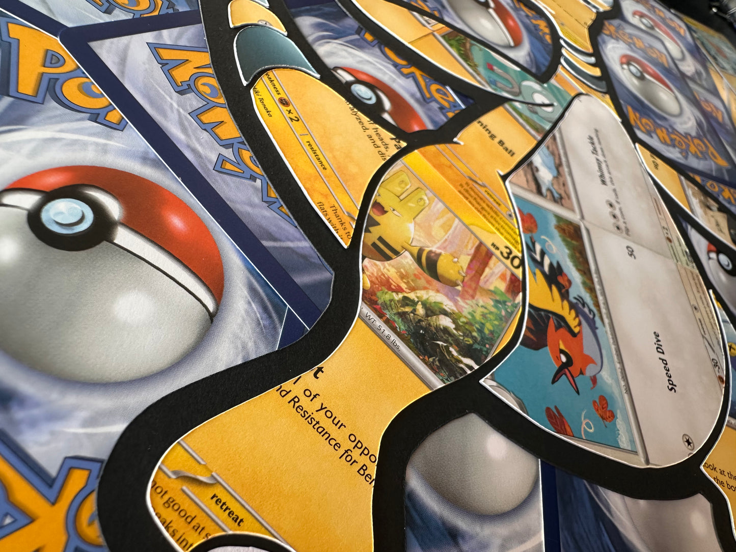 #181 AMPHAROS Pokémon Card Cut Art