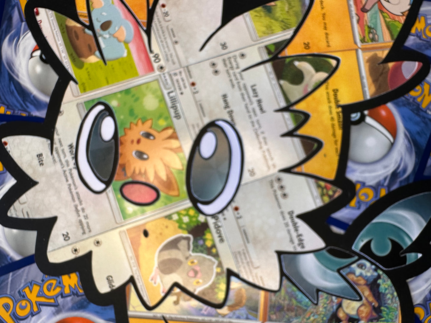 #506 LILLIPUP Pokémon Card Cut Art