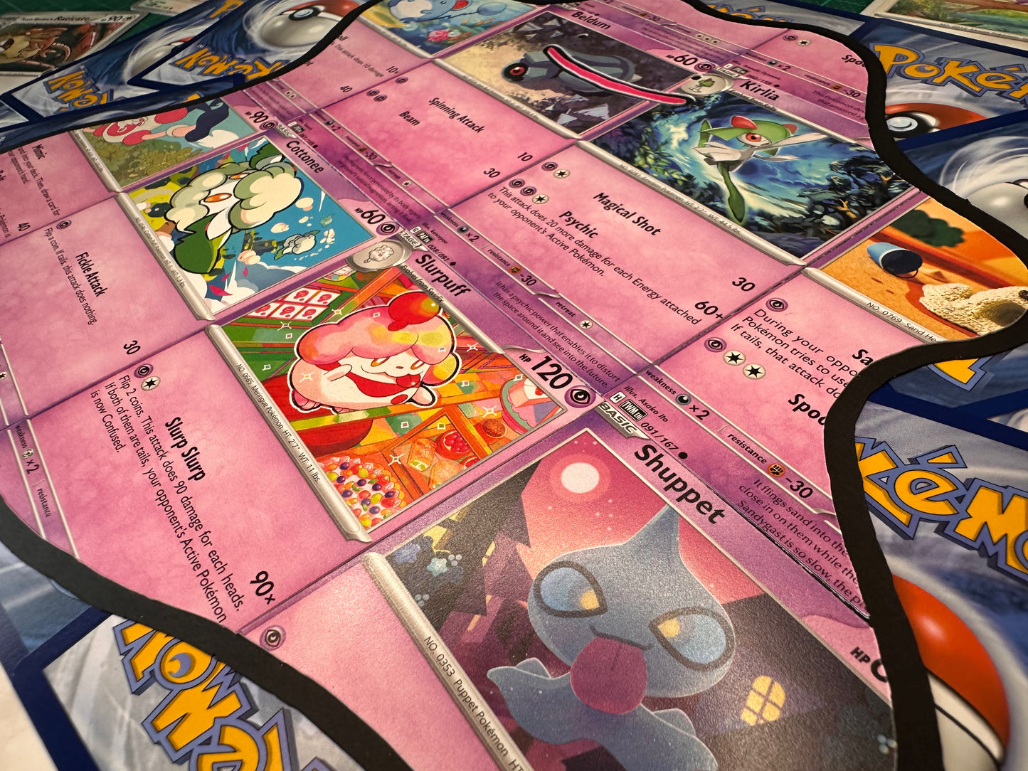 #132 DITTO Pokémon Card Cut Art