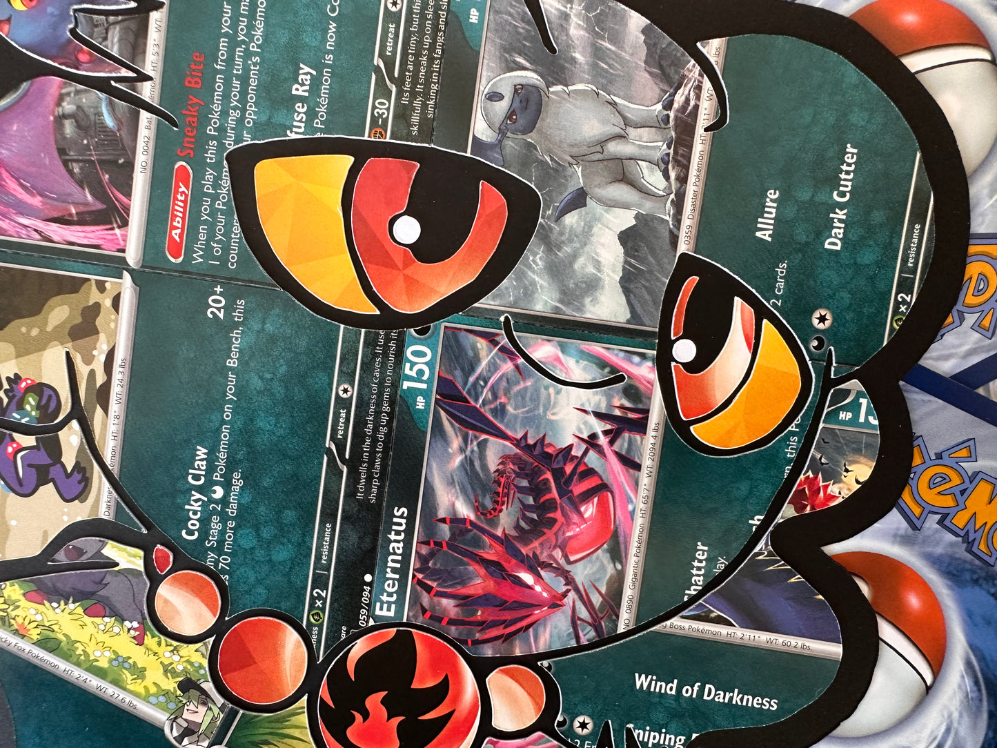 #200 MISDREAVUS Pokémon Card Cut Art