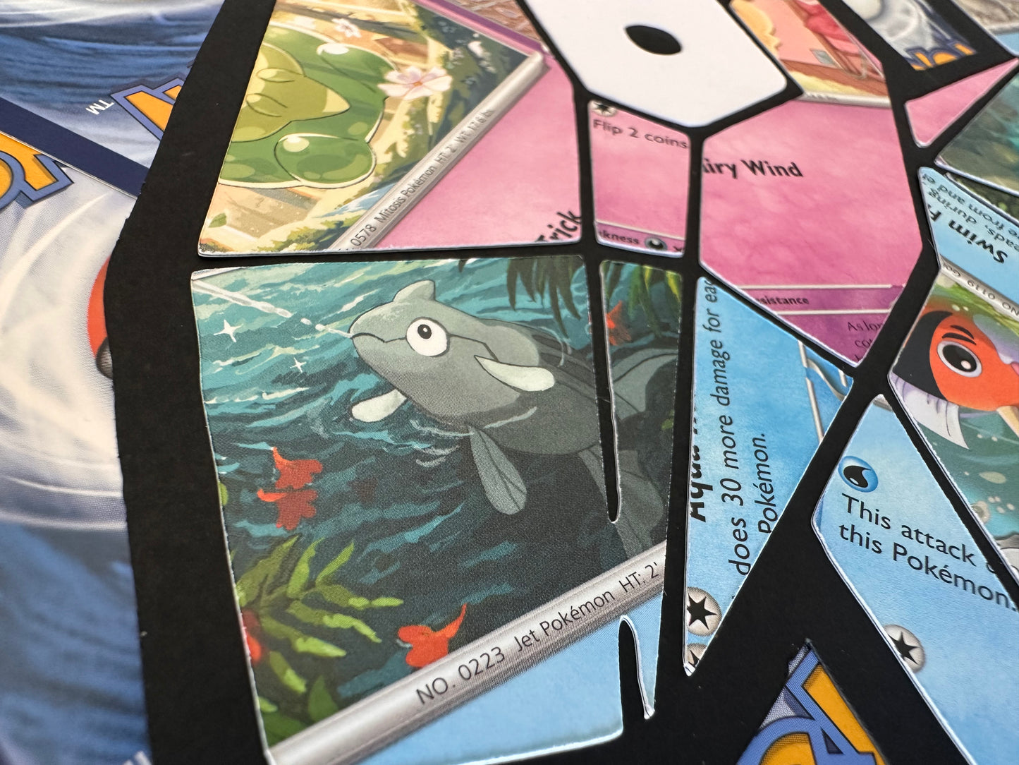 #137 PORYGON Pokémon Card Cut Art