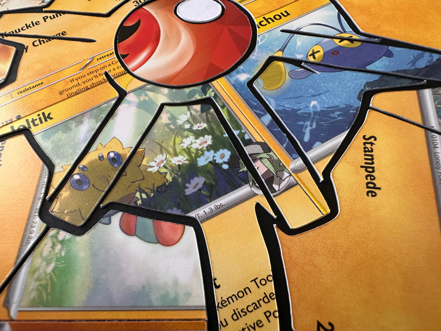 #120 STARYU Pokémon Card Cut Art