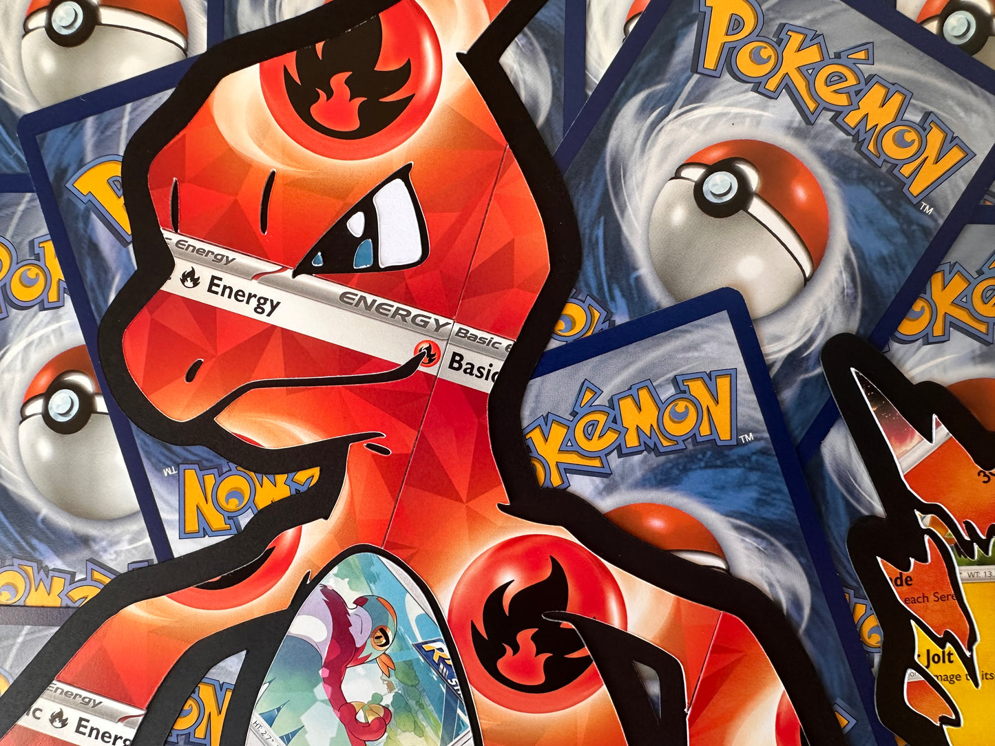 #005 CHARMELEON Pokémon Card Cut Art