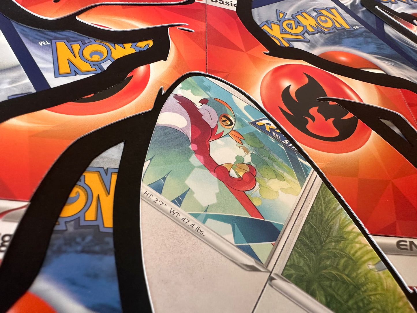 #005 CHARMELEON Pokémon Card Cut Art