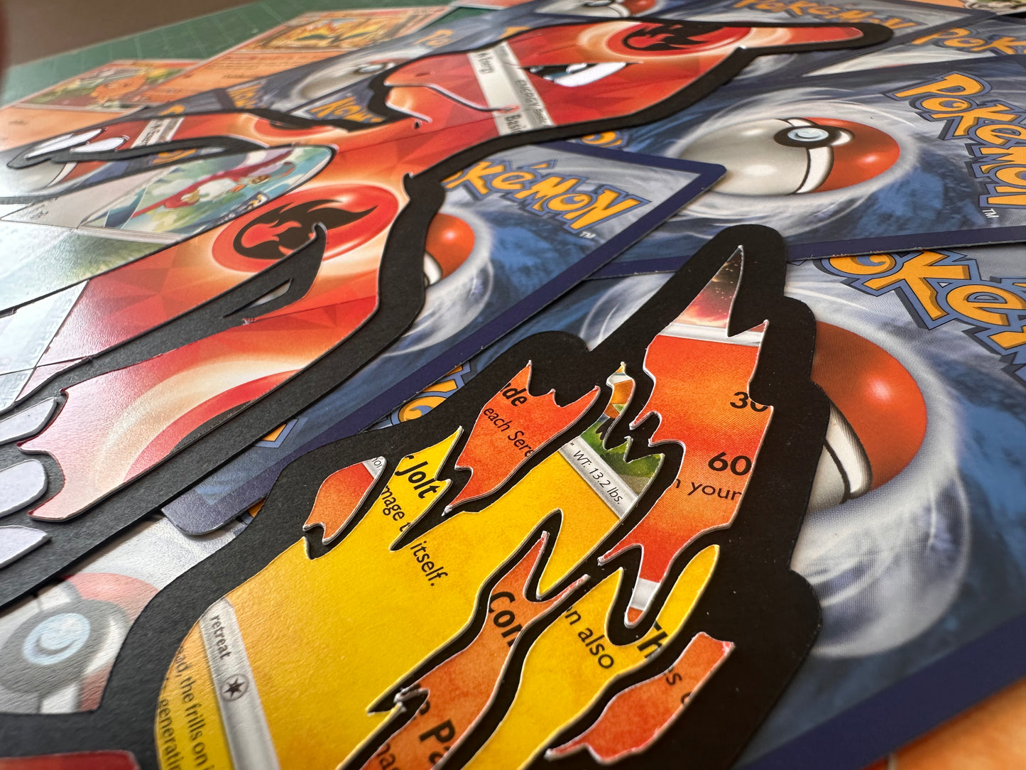 #005 CHARMELEON Pokémon Card Cut Art