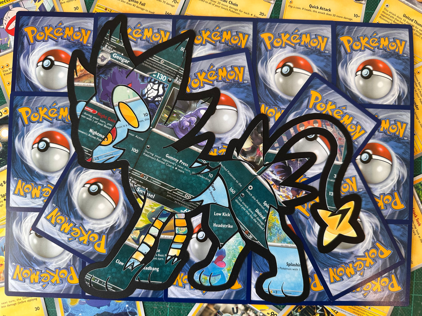 #405 LUXRAY Pokémon Card Cut Art