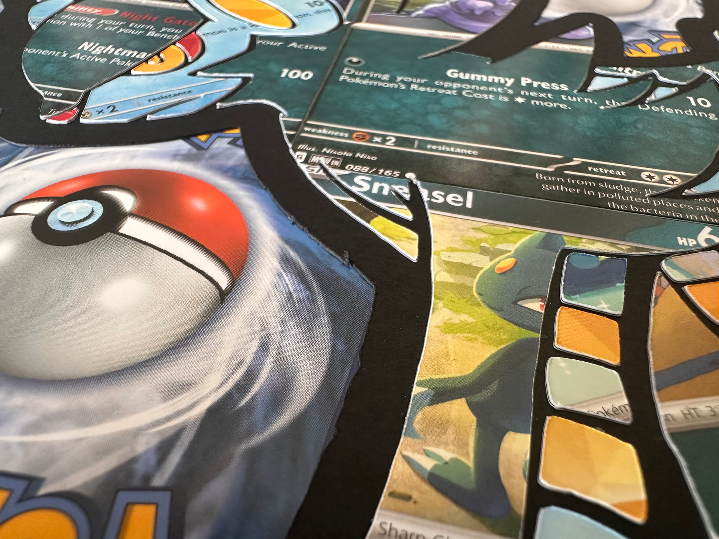 #405 LUXRAY Pokémon Card Cut Art