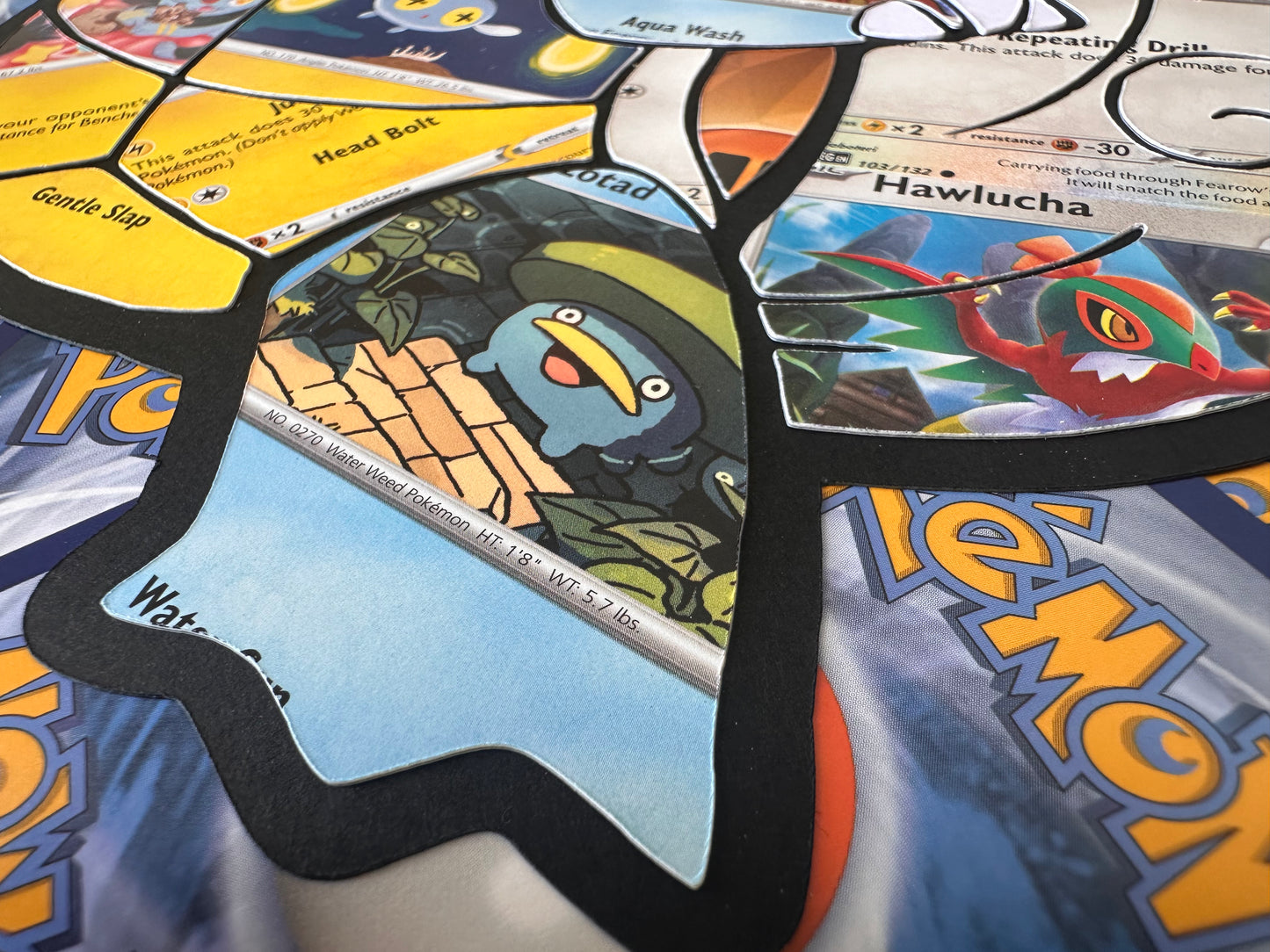 #008 WARTORTLE Pokémon Card Cut Art