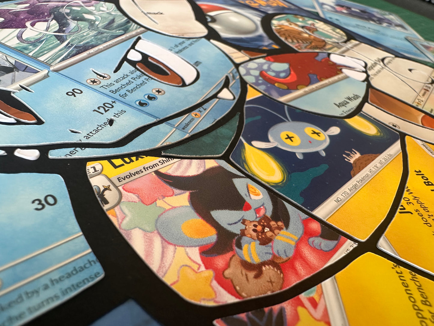 #008 WARTORTLE Pokémon Card Cut Art