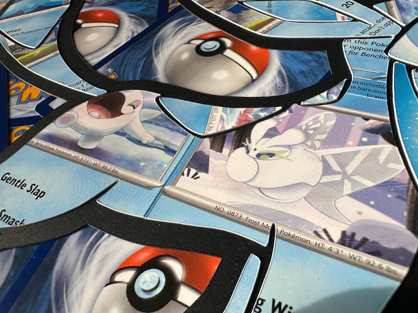 #471 GLACEON Pokémon Card Cut Art