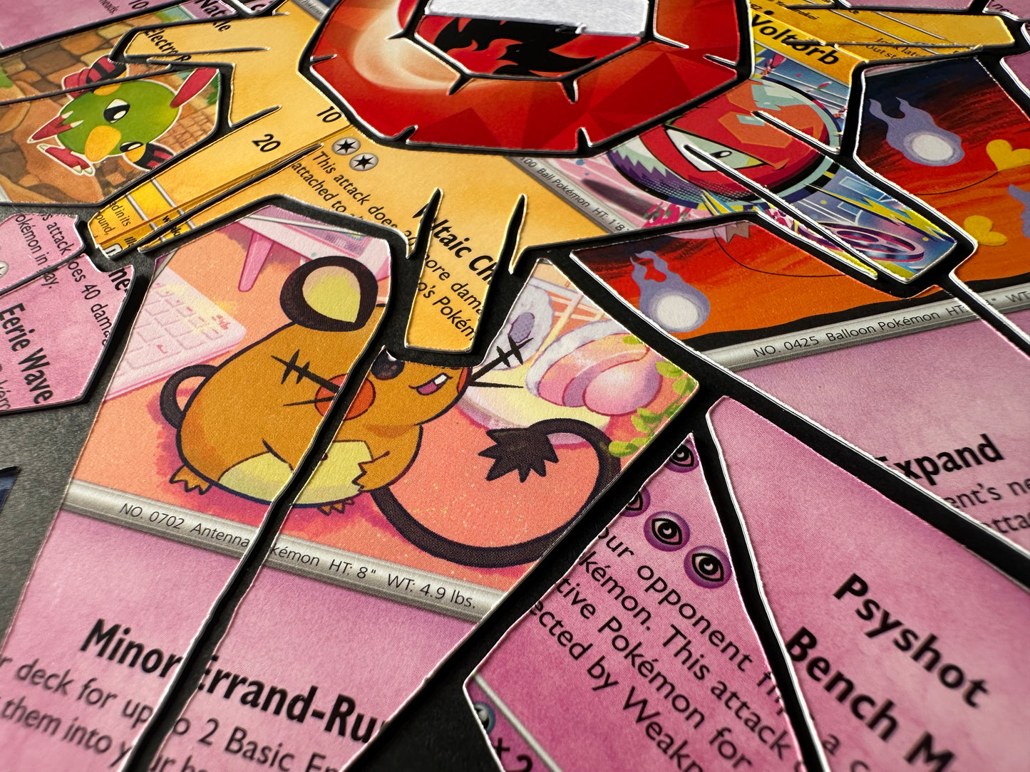 #121 STARMIE Pokémon Card Cut Art