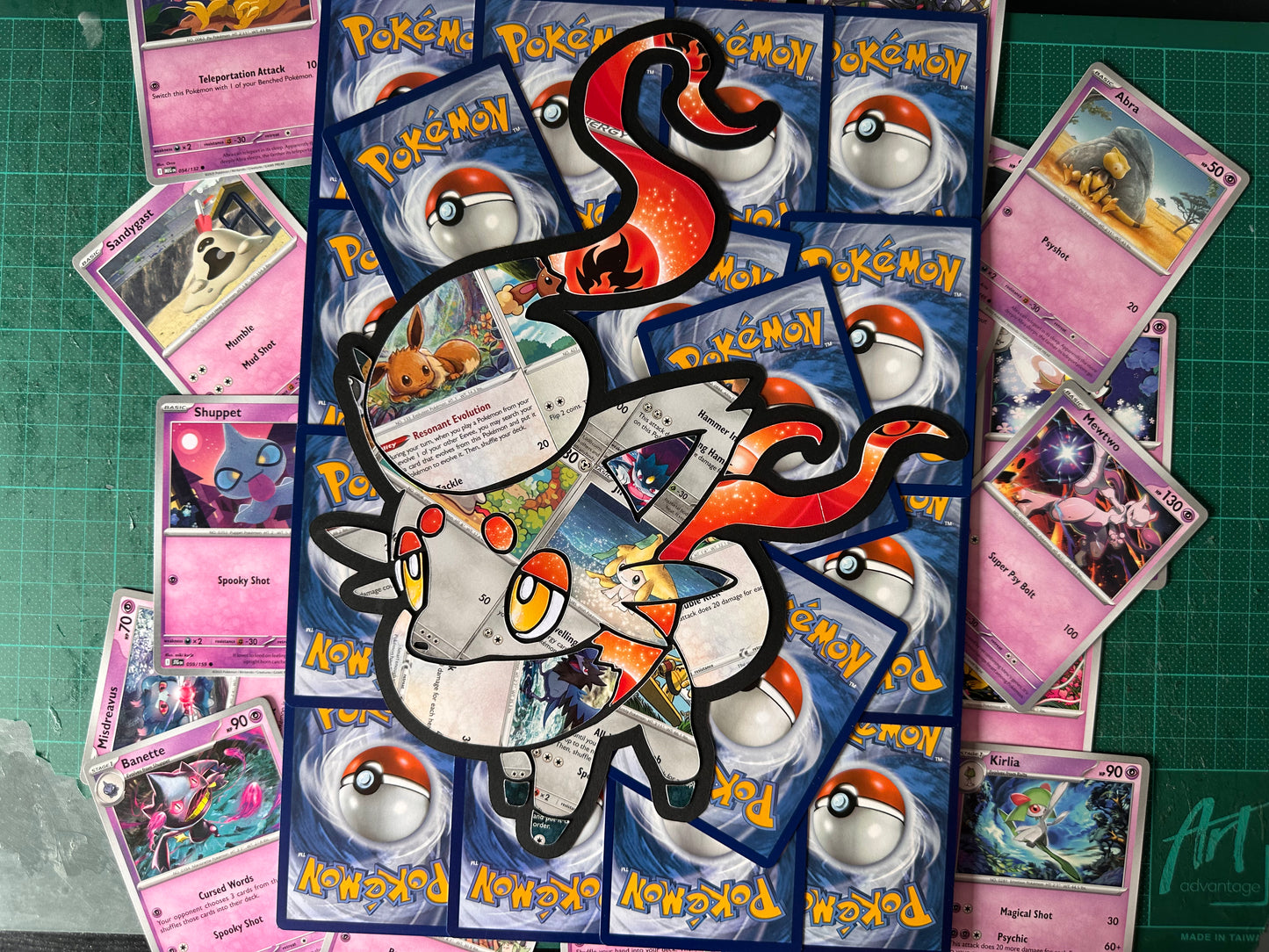 #570 ZORUA (Hisuian) Pokémon Card Cut Art
