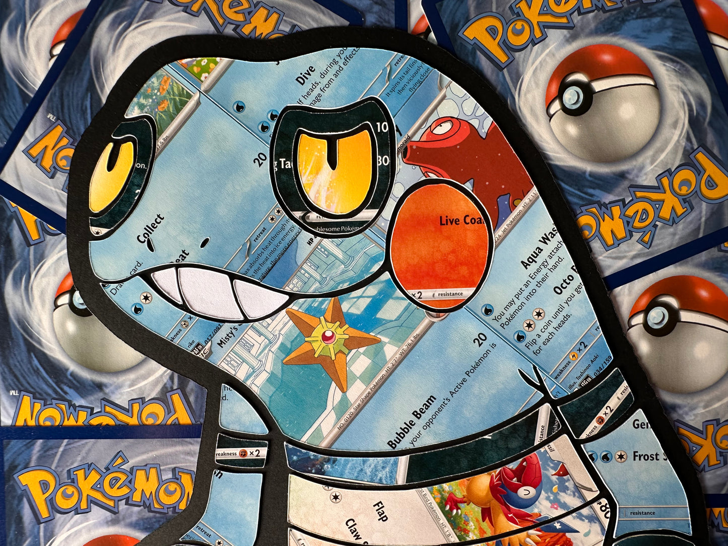 #453 CROAGUNK Pokémon Card Cut Art