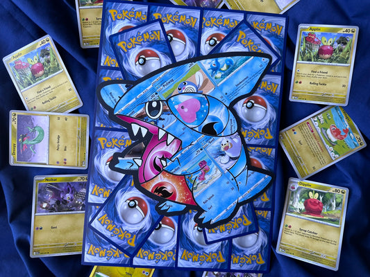 #443 GIBLE Pokémon Card Cut Art