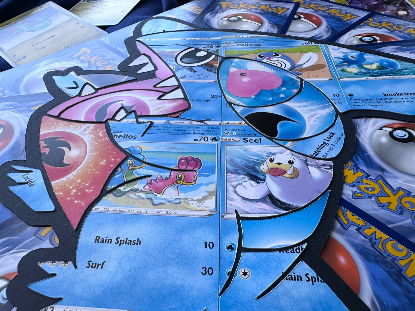 #443 GIBLE Pokémon Card Cut Art