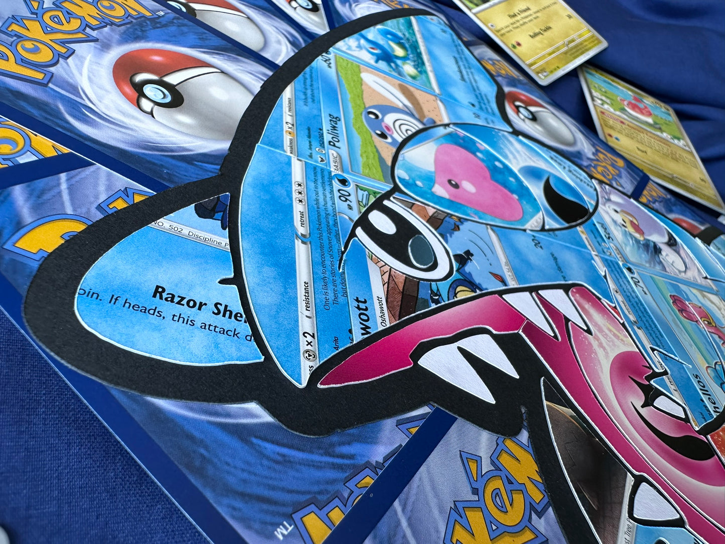 #443 GIBLE Pokémon Card Cut Art