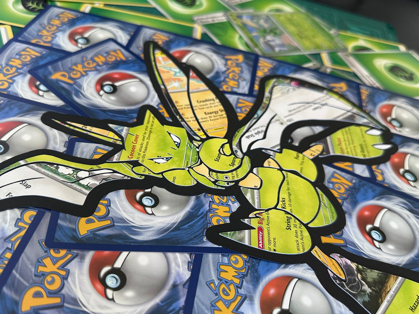 #123 SCYTHER Pokémon Card Cut Art