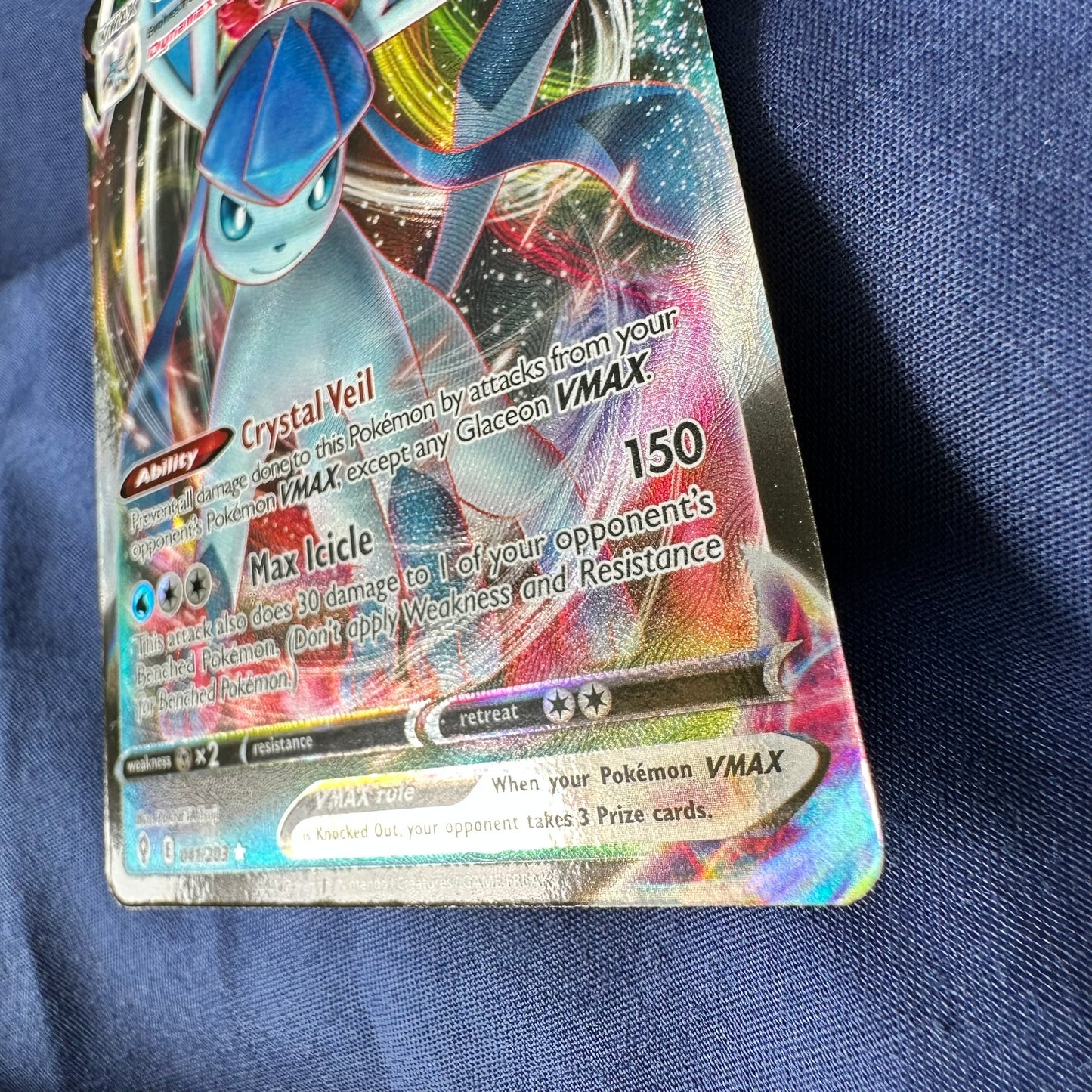 Glaceon VMAX (041/203) Sword & Shield: Evolving Skies