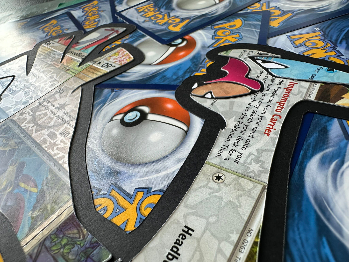 #249 LUGIA Pokémon Holographic Card Cut Art