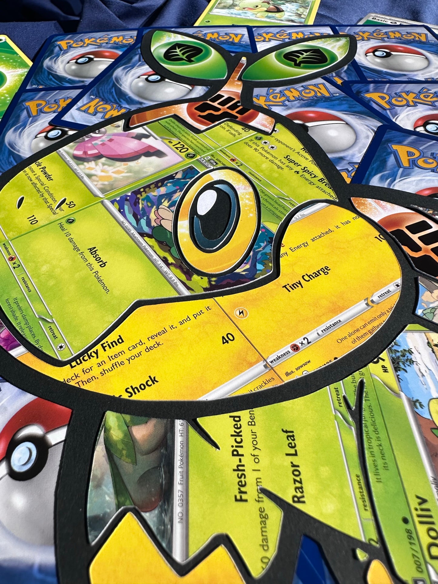 #387 TURTWIG Pokémon Card Cut Art