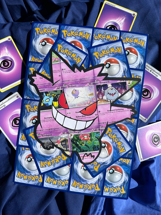 #094 GENGAR Pokémon Card Cut Art